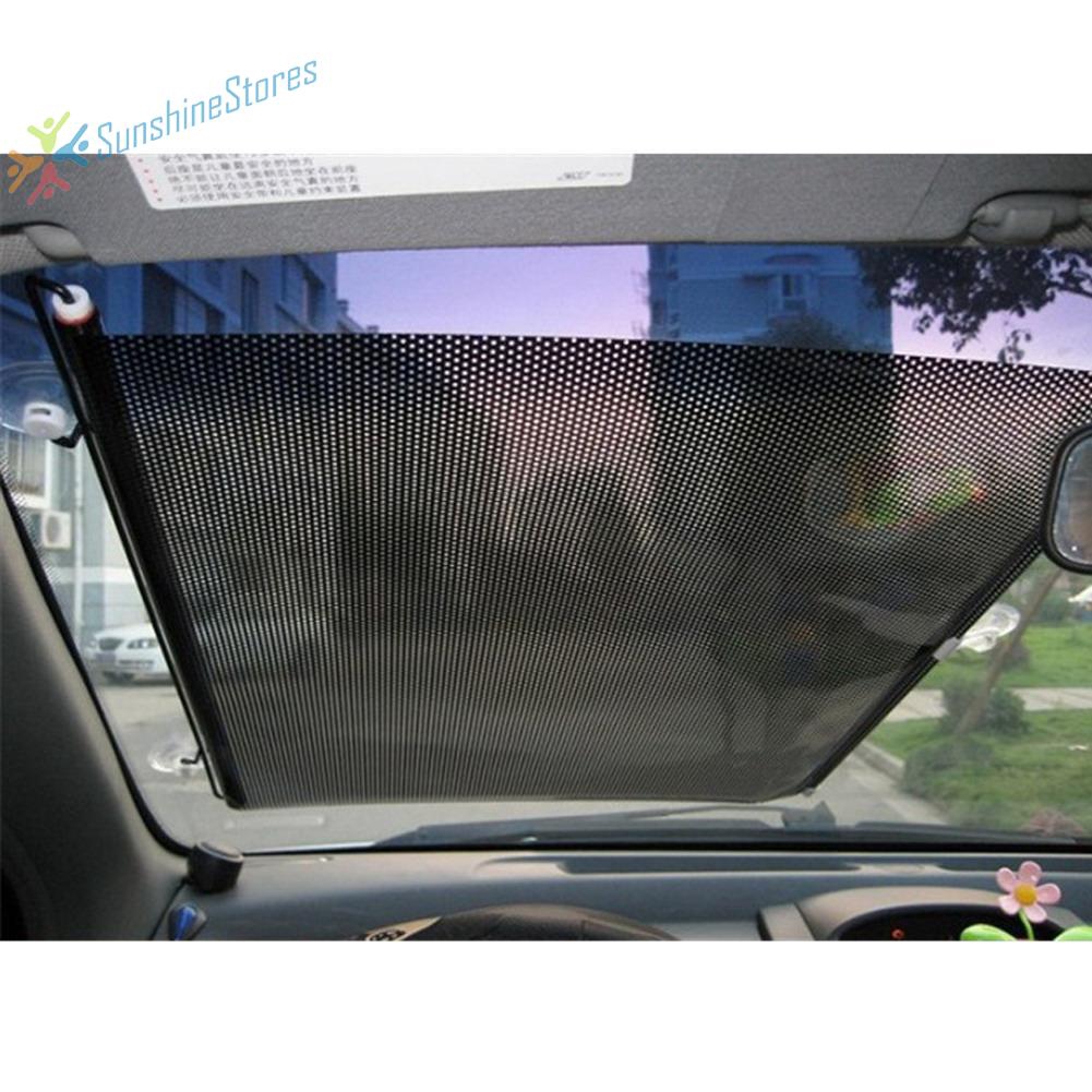 retractable auto sun shade