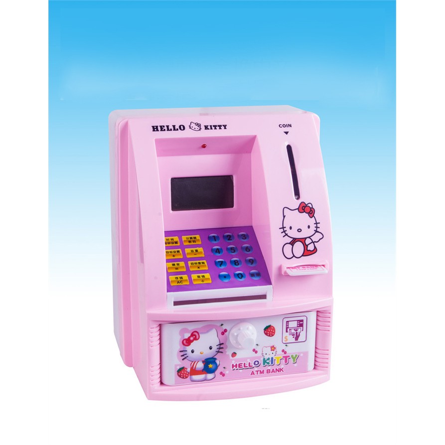 Atm Bank Saving Box Kids Shopee Singapore