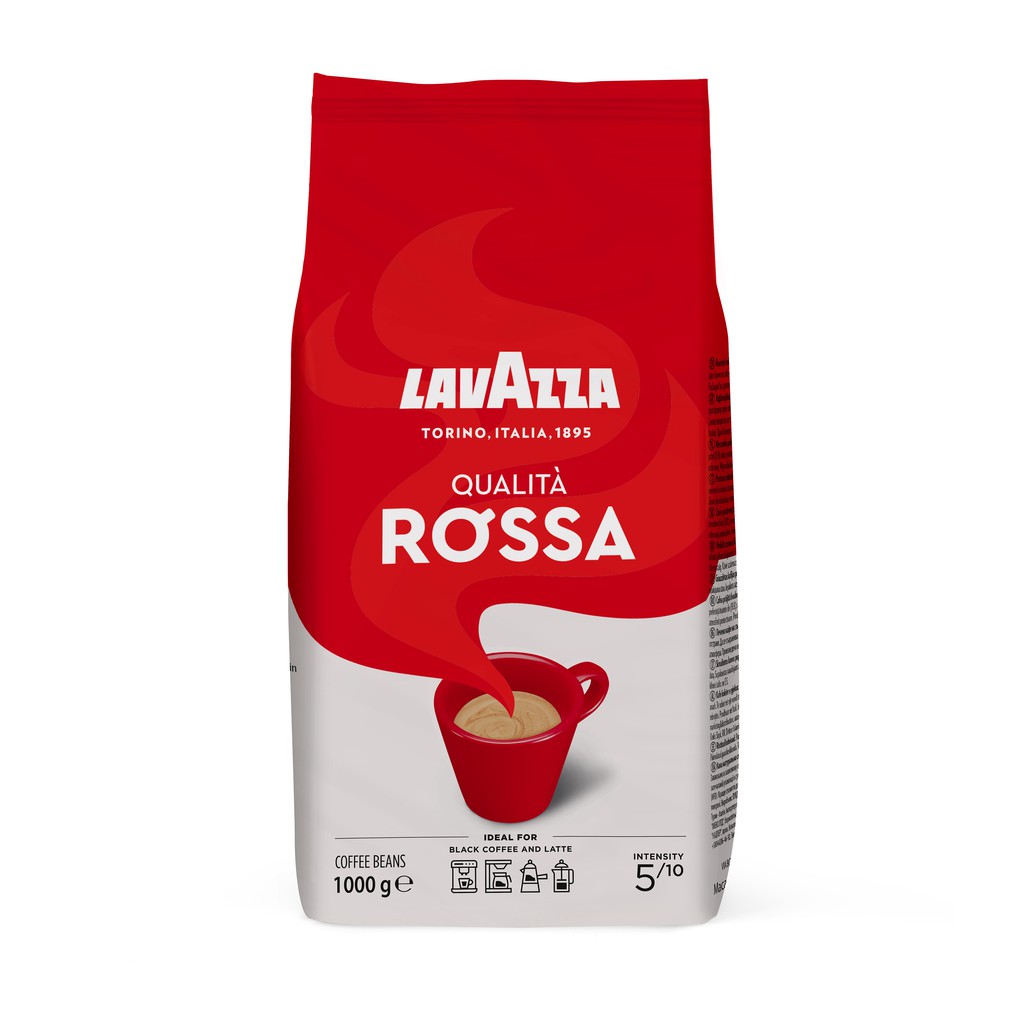 Lavazza Coffee Beans Qualita Rossa 1kg