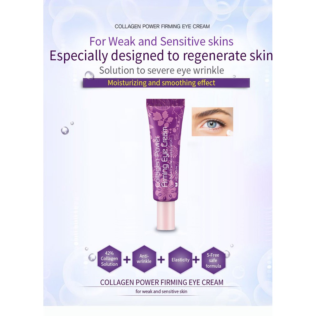 mizon collagen firming eye cream