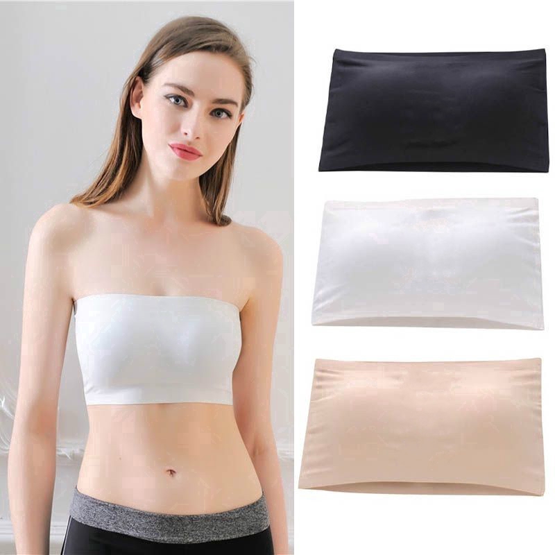 strapless bra with removable pads