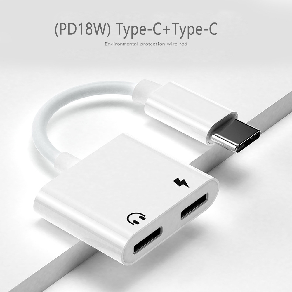 type c earphone and charger connector