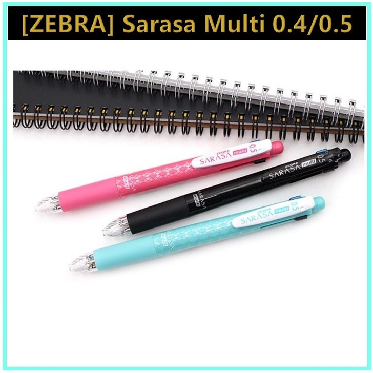 Zebra Sarasa Multi 4 Color 0 5 0 4 Mm Gel Ink Multi Pen 0 5 Mm Pencil Shopee Singapore
