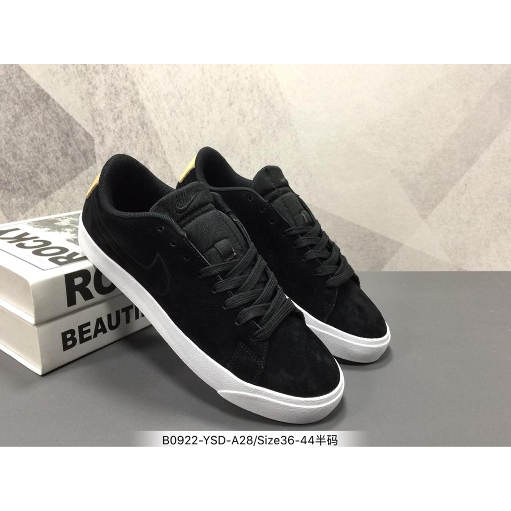 nike blazer studio low black
