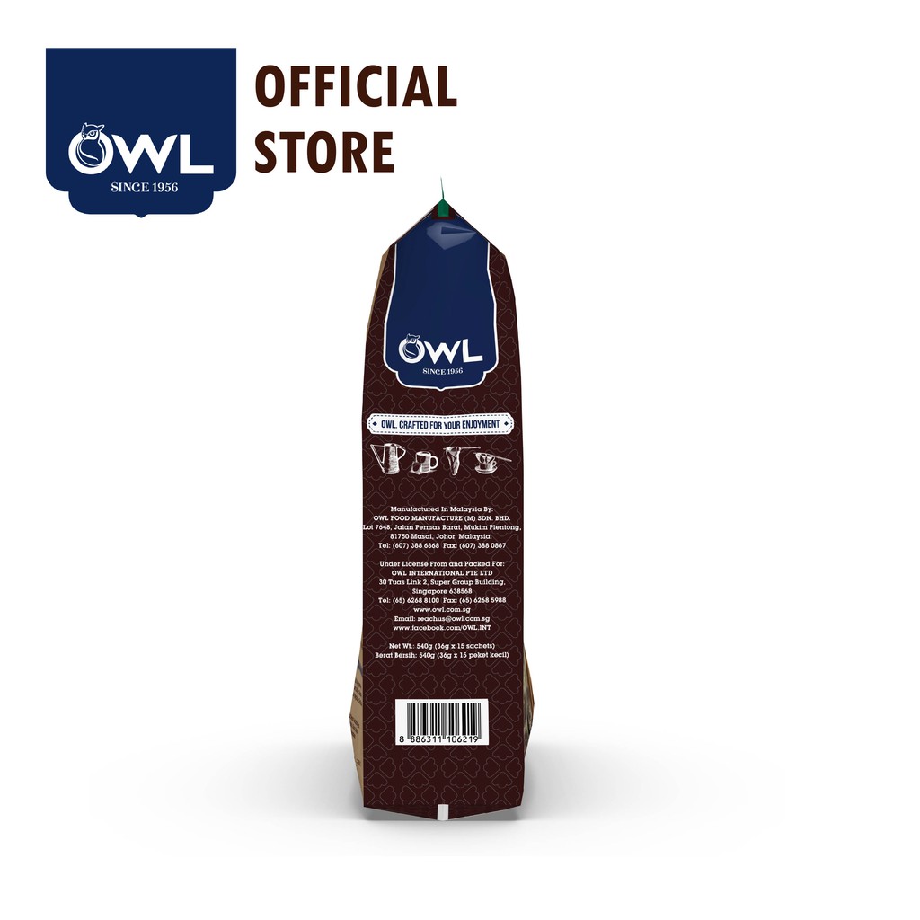 Owl White Coffee Tarik Coconut Sugar Shopee Singapore