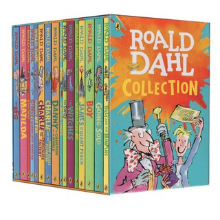 【16 books set】Latest Roald Dahl Collection Box Set