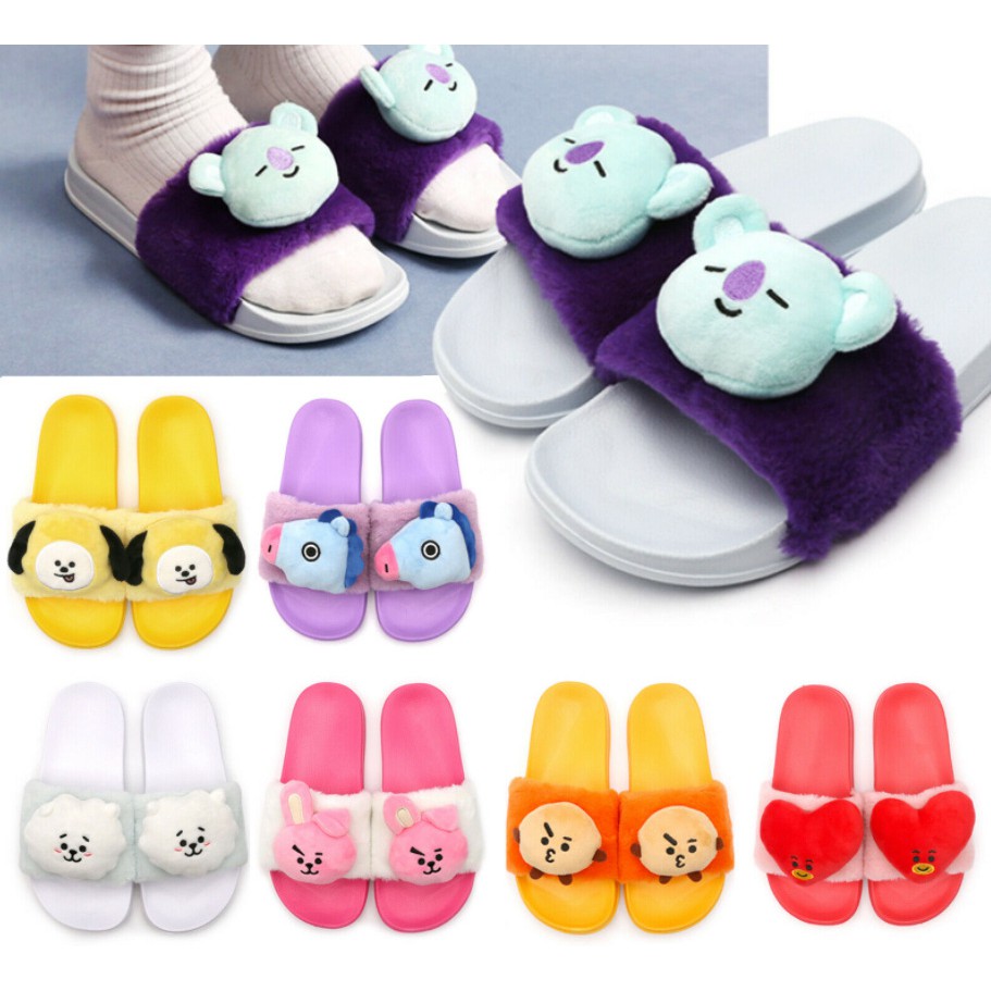 bt21 slippers