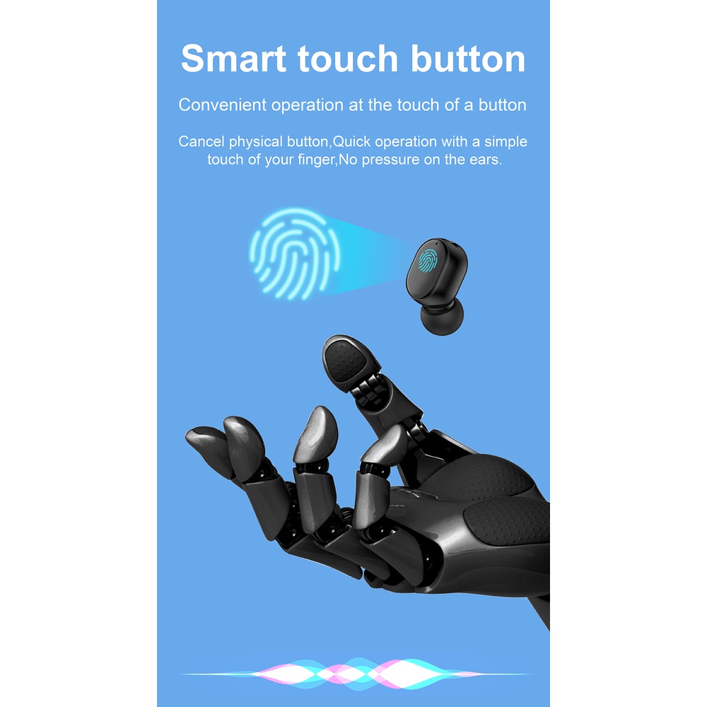 S8 Mini Bluetooth 5.0 Stereo Mono In-Ear Earbuds Macaron Noise Cancelling Sports Wireless Bluetooth Headphones