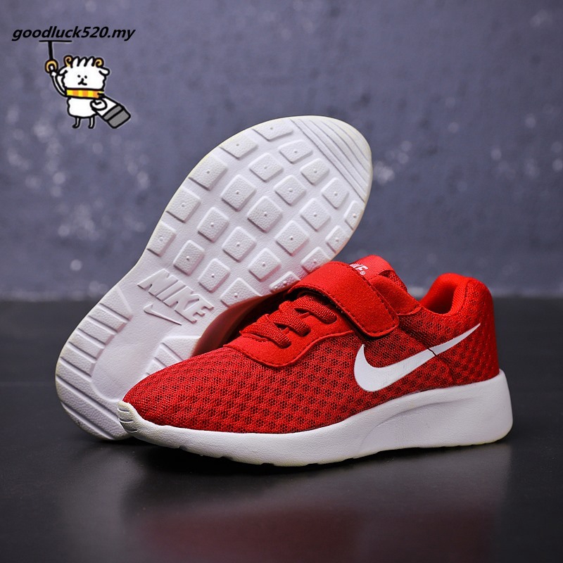 kids nike shoes red