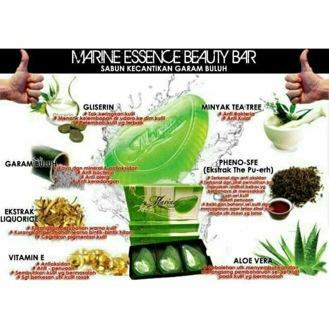 Hai O Sabun Marine Essence Soap 100 Original 1ketul Hai O New Packing Ada R Shopee Singapore