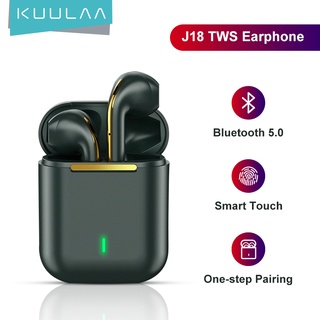 KUULAA TWS Wireless Headphone Bluetooth Earphone Headset True Wireless Earbuds For iPhone 12 11 Pro Max Touch Control Ear Buds