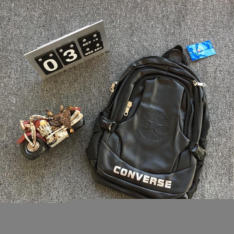 converse leather backpack