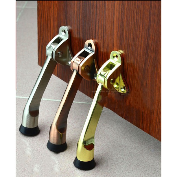 Flip down Door Stopper for doors with door closer/door helper/automatic ...