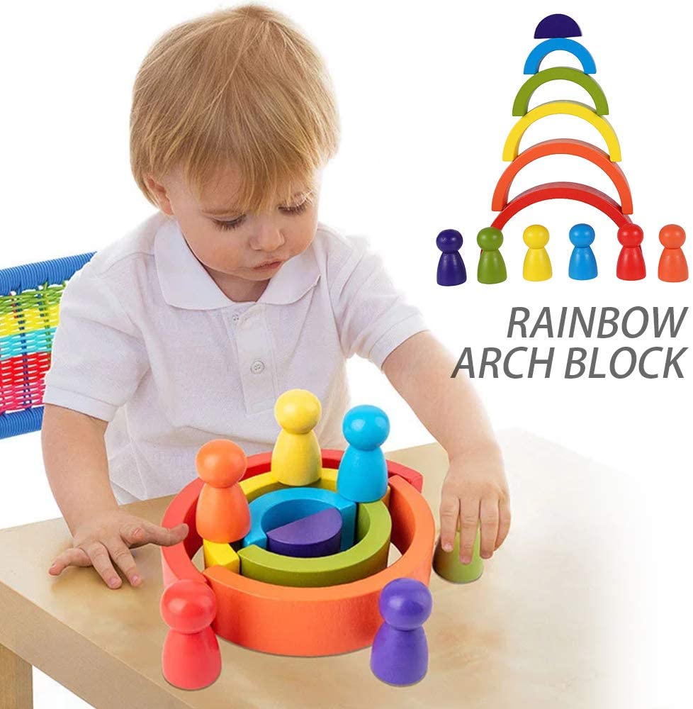 baby stacking blocks