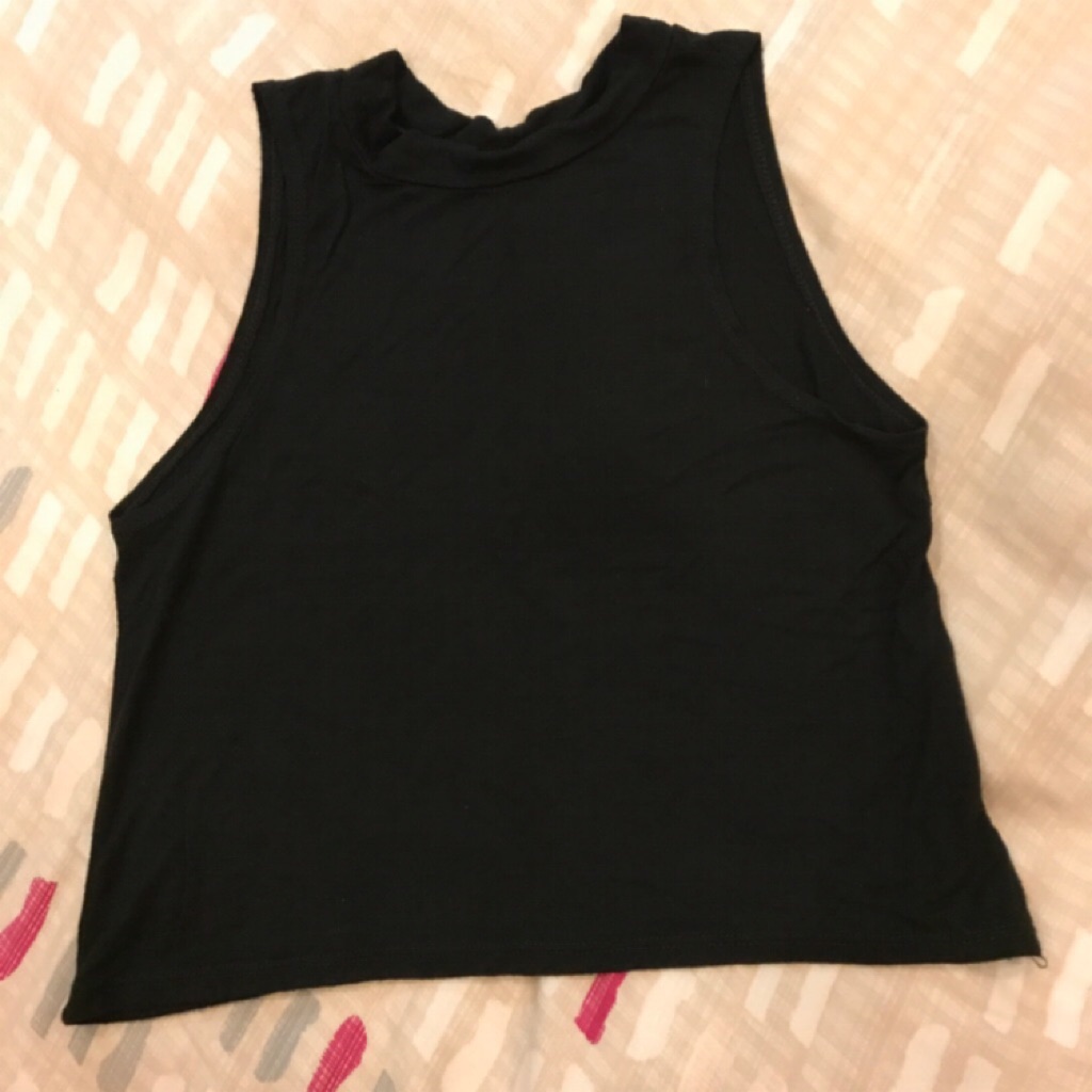 cute black tank tops