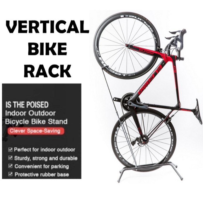 bike stand vertical bike rack