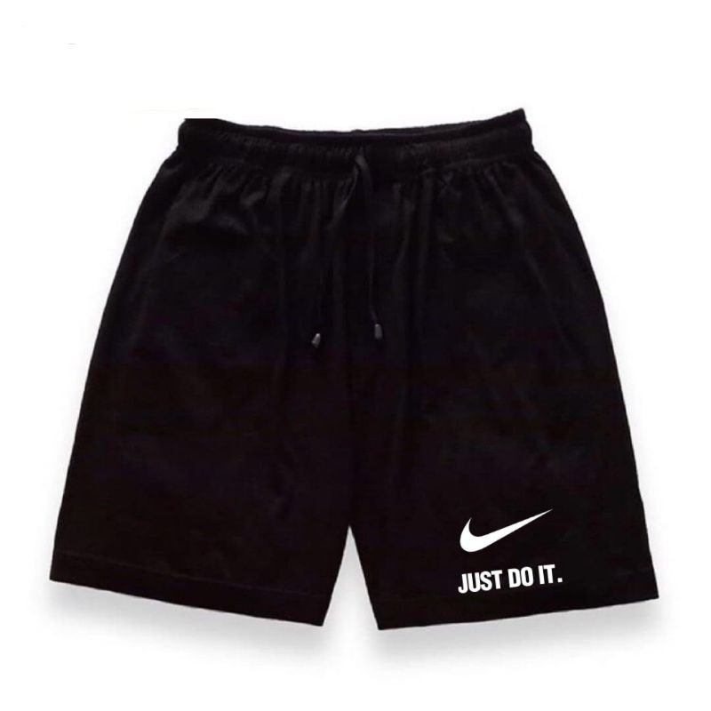 black nike cloth shorts