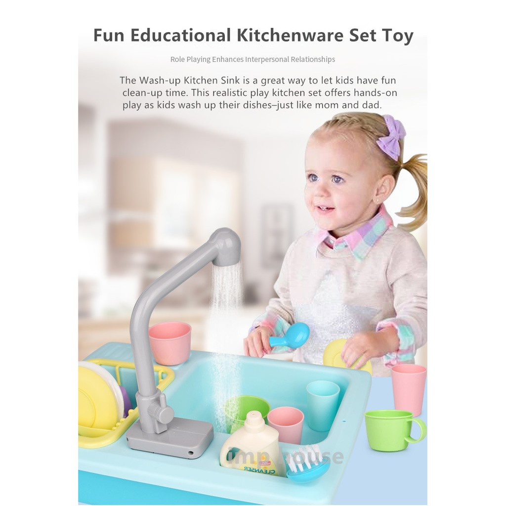 play kitchen set up