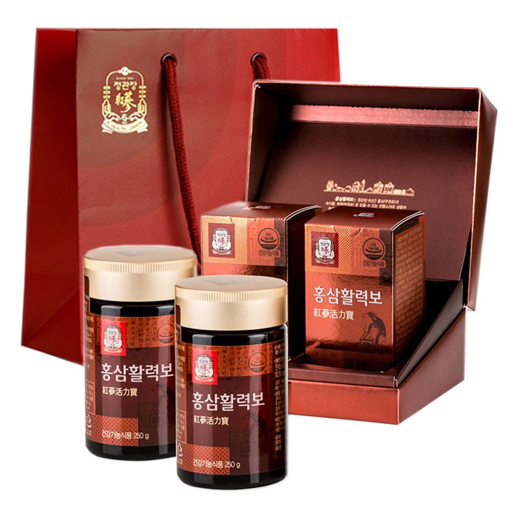KGC korean red ginseng 6yearold red ginseng vitality 250g 2 Bottles