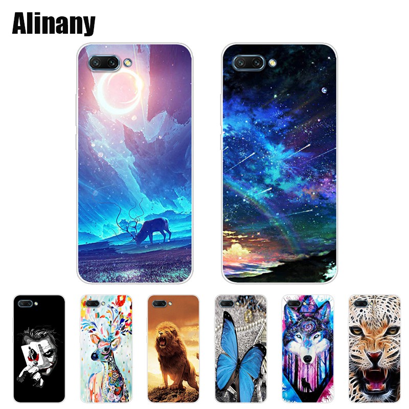 Honor 10 Case Cover Cartoon Printed Soft Silicone Tpu Huawei Honor 10 Col L29 Honor10 Phone Casing Back Cover Shopee Singapore