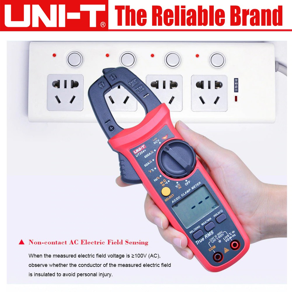 Uni T Ut204 Digital Clamp Meter Shopee Singapore
