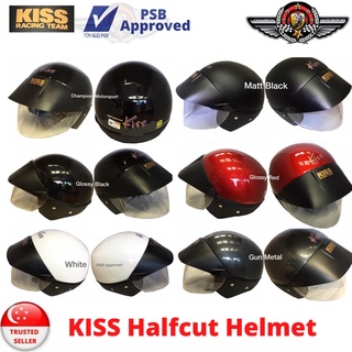 KISS Halfcut Helmet (PSB Approved)