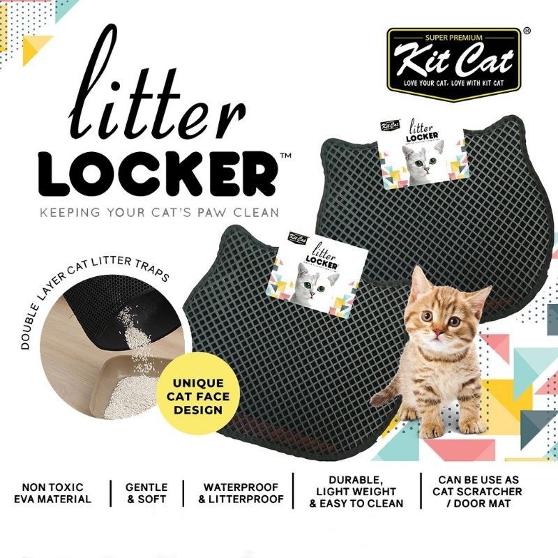 litter locker cat mat