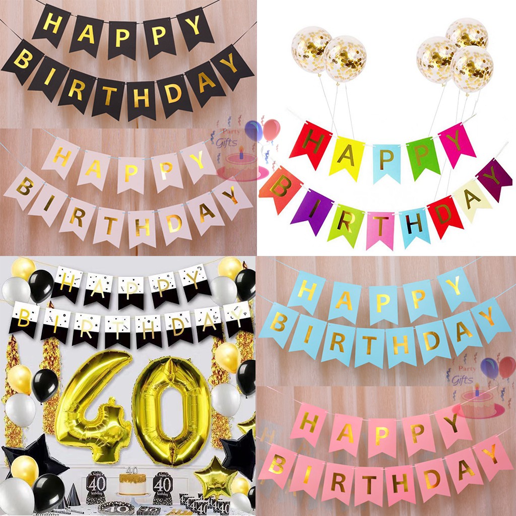 BANNER Birthday SEGI 5 / BANNER HAPPY BIRTHDAY / CHEAP ...