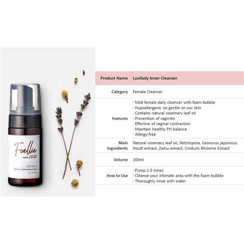 female daily cleanser