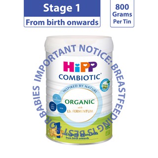 HiPP Combiotic Organic Infant Milk Stage 1