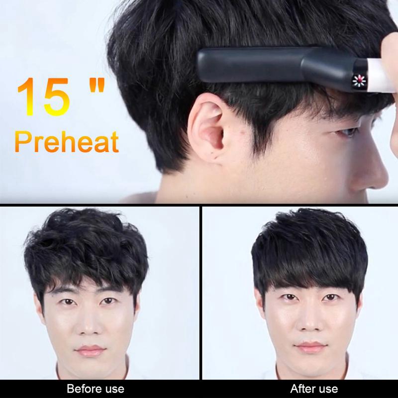 Electric Fast Heated Men S Hair Straighteners Hair Styling Combs
