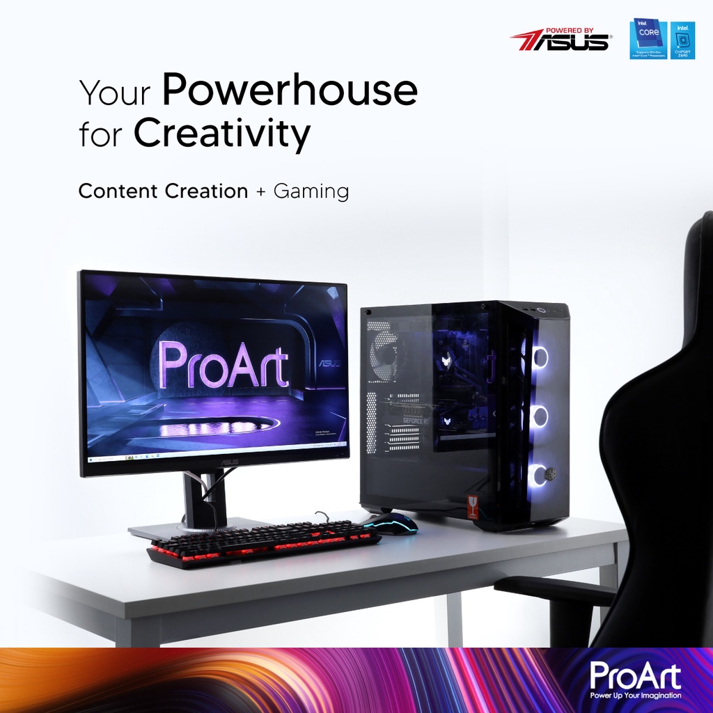 Proart Custom Built PC - Powered By ASUS, i7-12700K, Z690-CREATOR WIFI ...