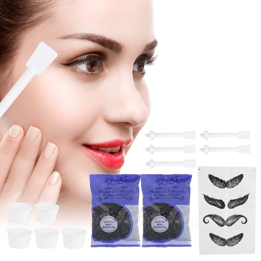 Nasal Hair Removal Hard Wax Kit Nose Hair Depilatory Wax Beads