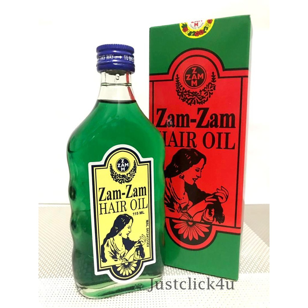 Shop Malaysia Zam Zam Hair Oil Coconut Hair Oil Herbal Hair Oil Amla Hair Oil Shopee Singapore
