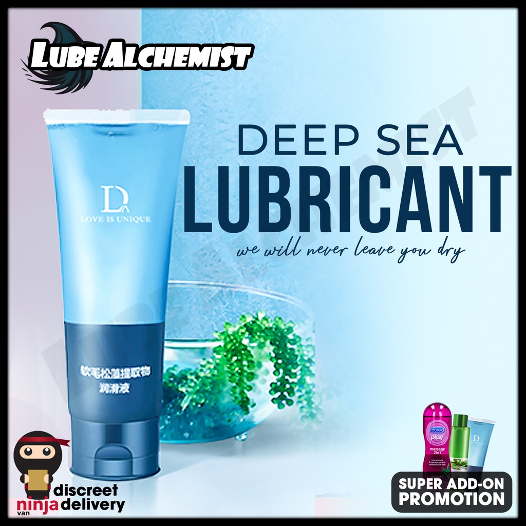 Lubealchemist™ Deep Sea Hyaluronic Acid Water Based Lubricant 125ml Safe For Condom