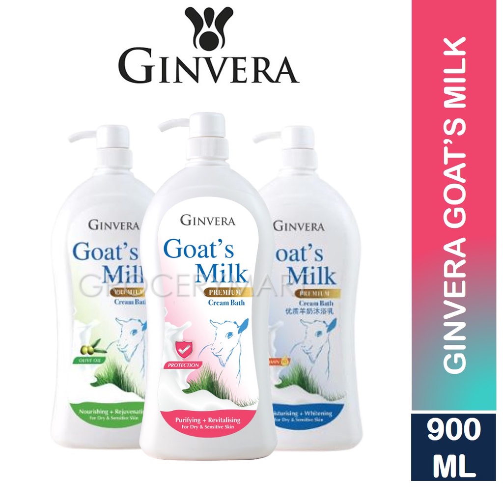 Ginvera Goat's Milk Body Wash, 900ml Shopee Singapore