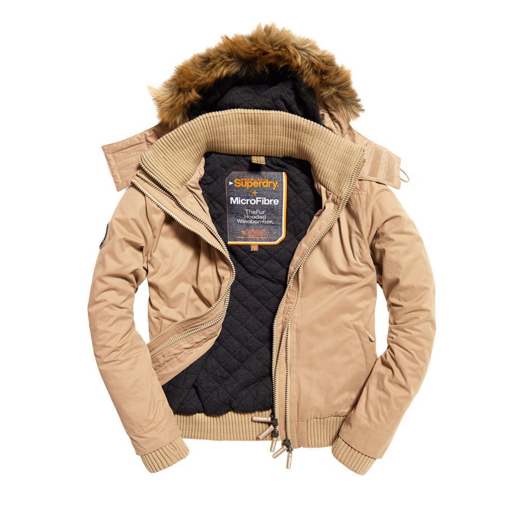 superdry microfibre wind bomber