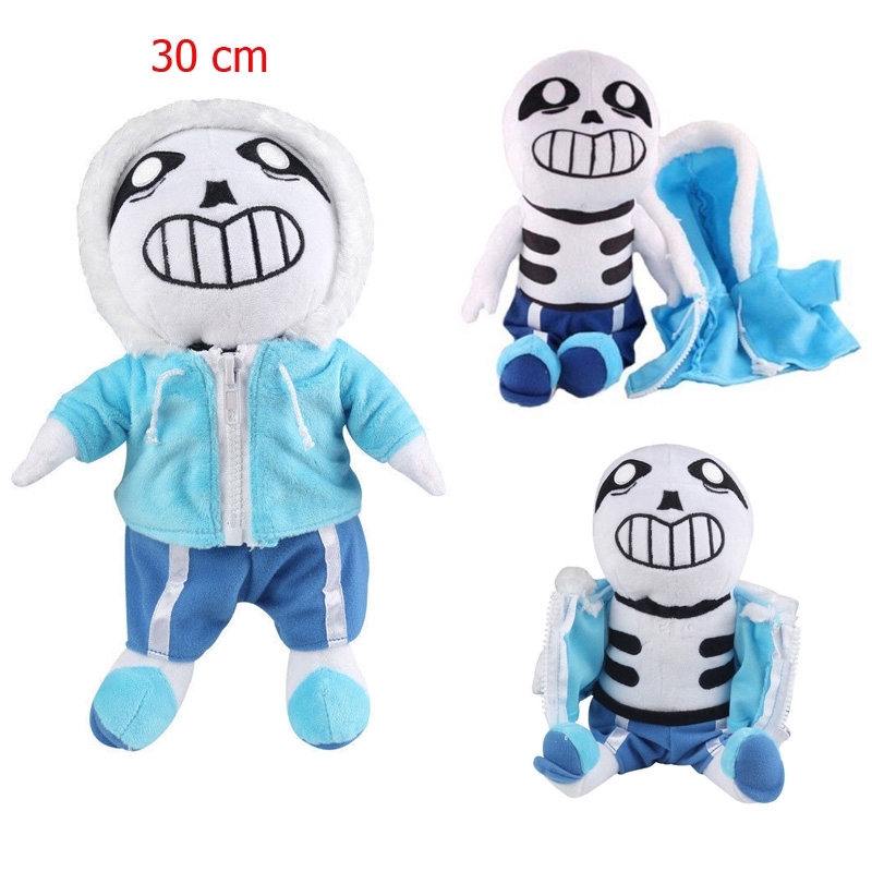 Undertale Sans Plush Stuffed Doll Toy Pillow Hugger Cushion Cosplay Toy Gift 