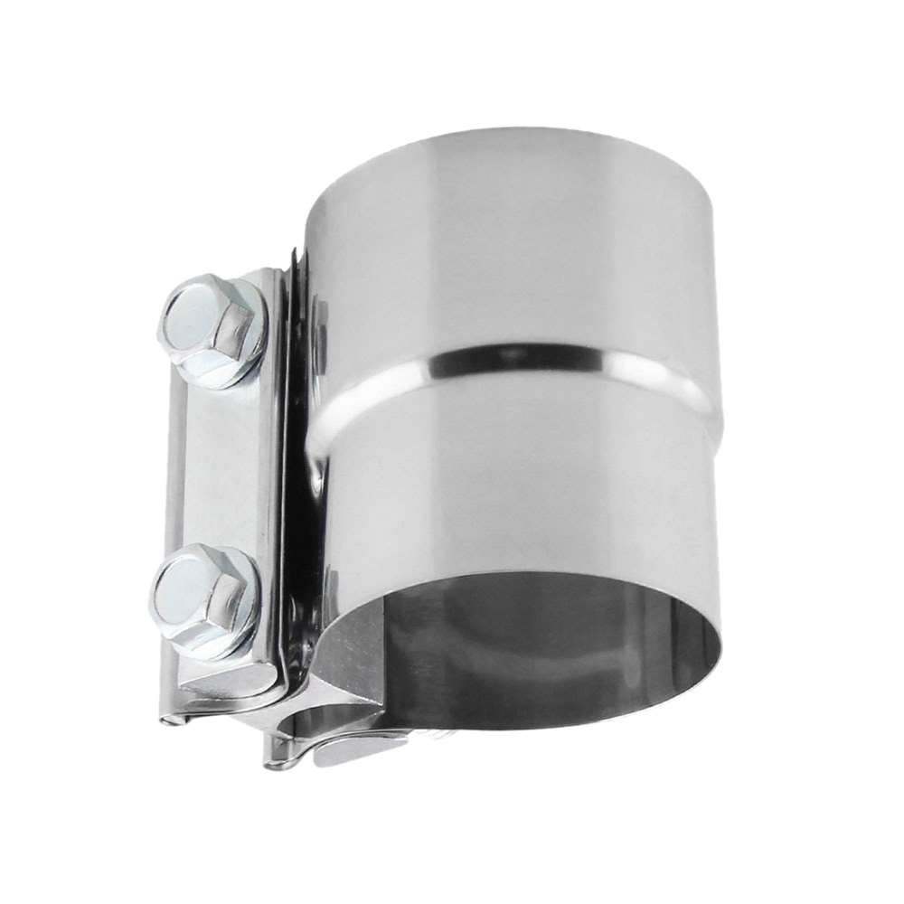 GJF Exhaust Clamps Band Clamp 3 Inch Lap Joint - Stainless Steel Lap