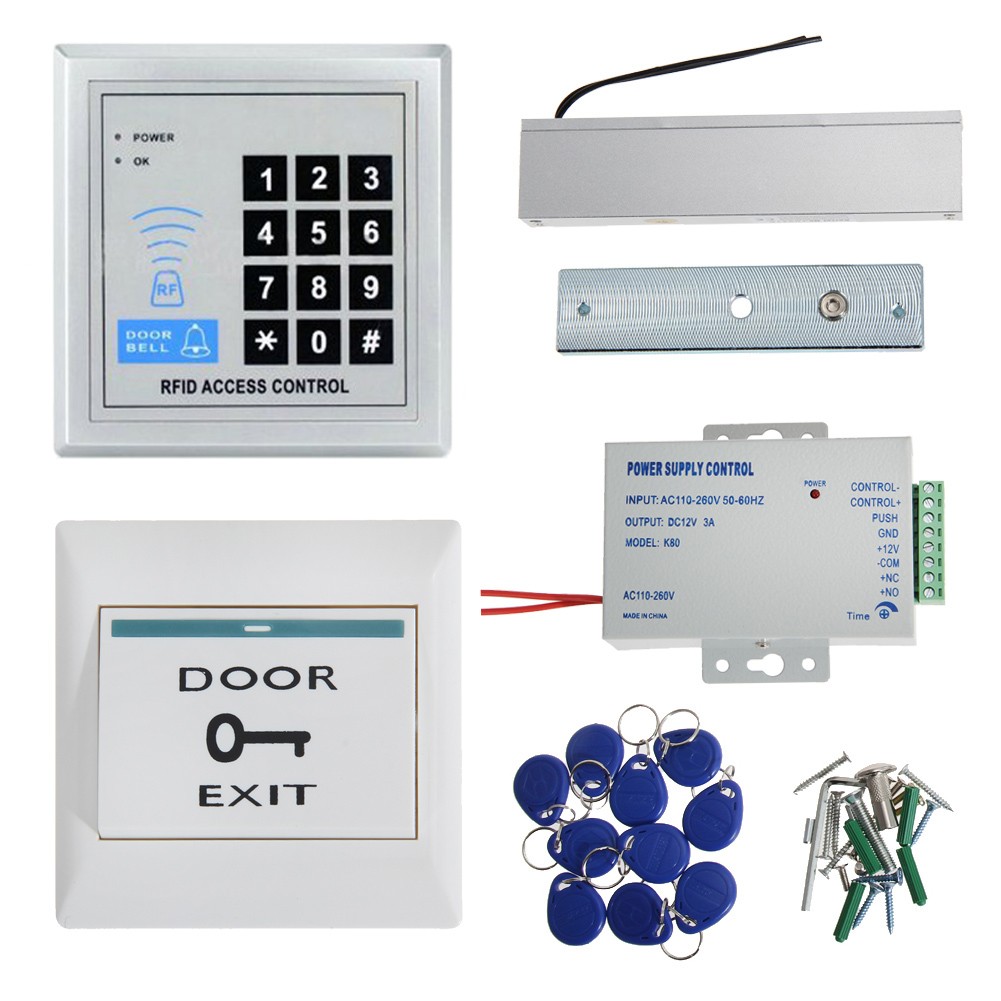 Rfid Door Access Control System Kit Set Electric Strike Lock