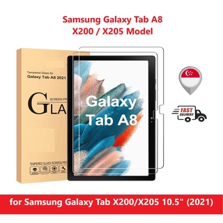 Temper glass for Samsung Tab A8 (X200 / X205) - 10.5” | 2022 Model