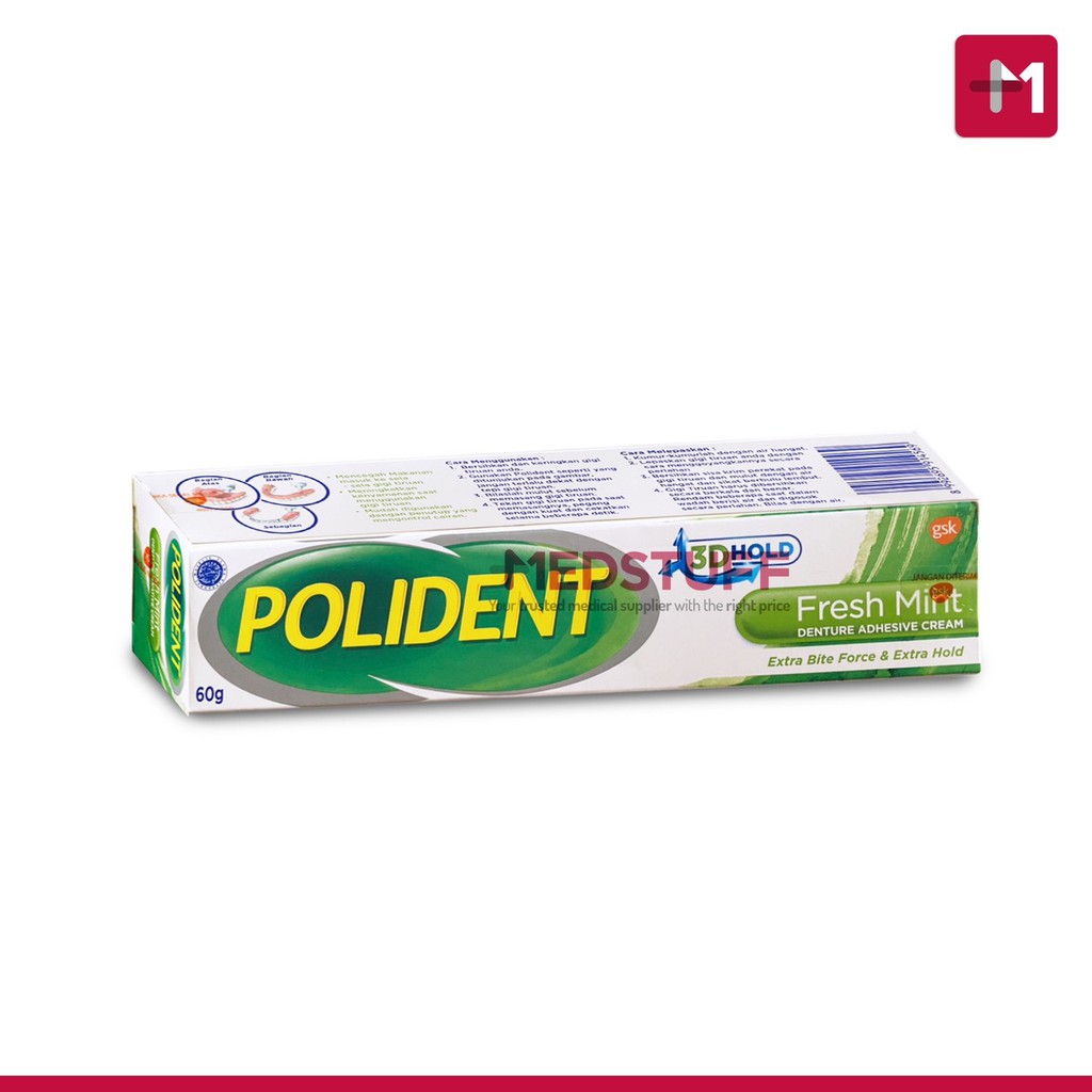 Polident 60g Denture Paste Denture Cream Shopee Singapore