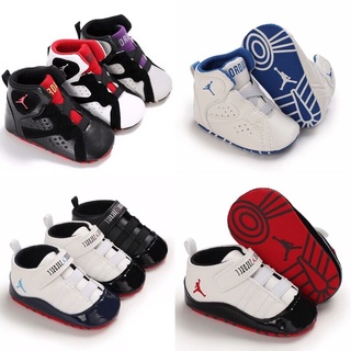 0-18 Months Newborn Baby Shoes Baby Basketball Jordan Sneakers Toddler Shoes Infant 1year Old Birthday Christening