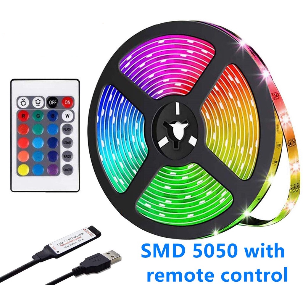 best battery operated led strip lights with remote