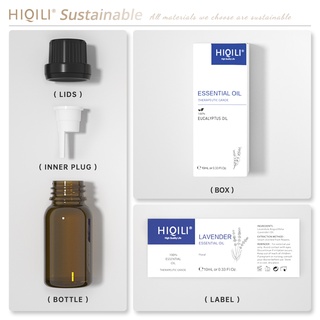 HiQiLi Sandalwood Natural Plant Aromatherapy Essential Oil Air Freshener Massage Humidifier Skin Health Calming #4