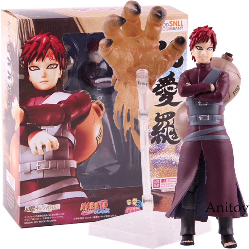 Shf S H Figuarts Naruto Shippuden Gaara Action Figures Pvc Collectible Model Toy Shopee Singapore - banda naruto roblox