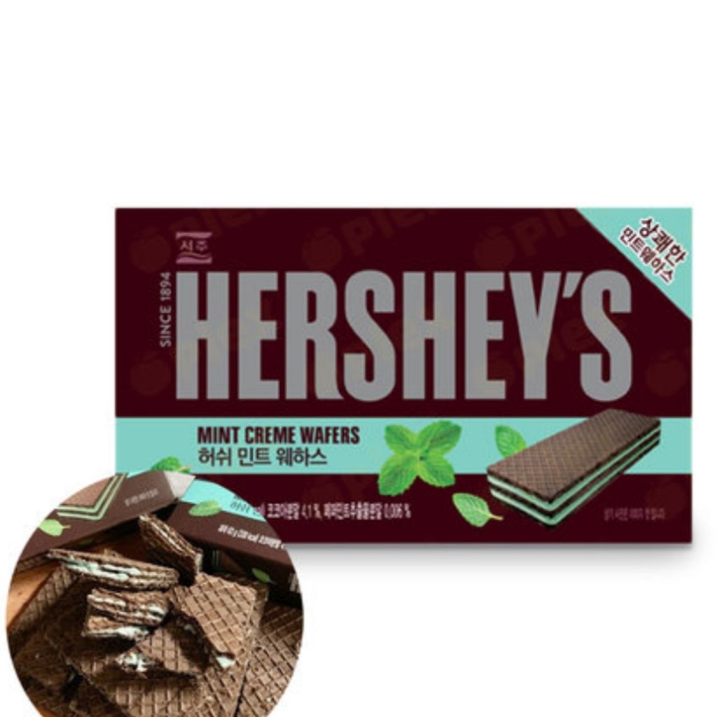 Hershey's Mint Creme Wafers 63g Shopee Singapore