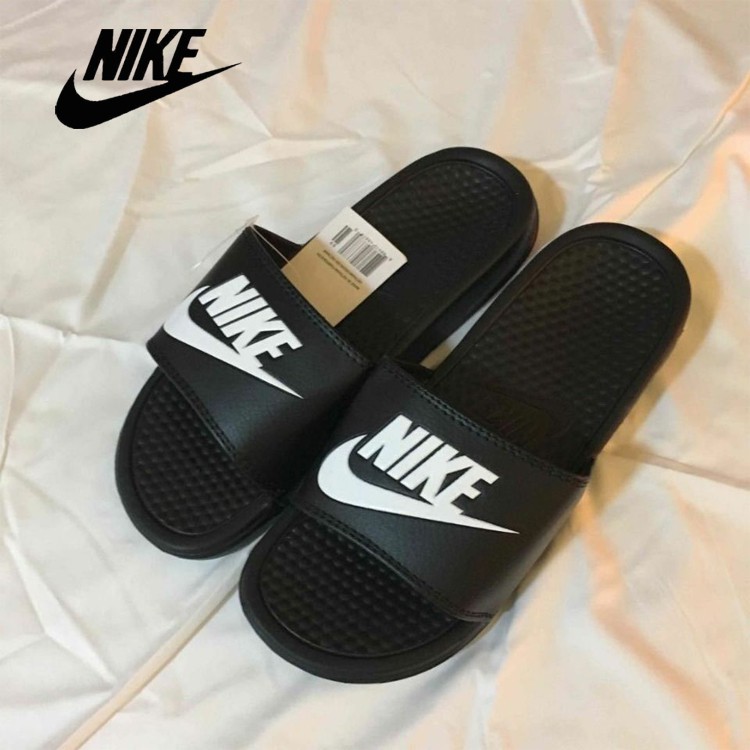 nike bathroom slippers