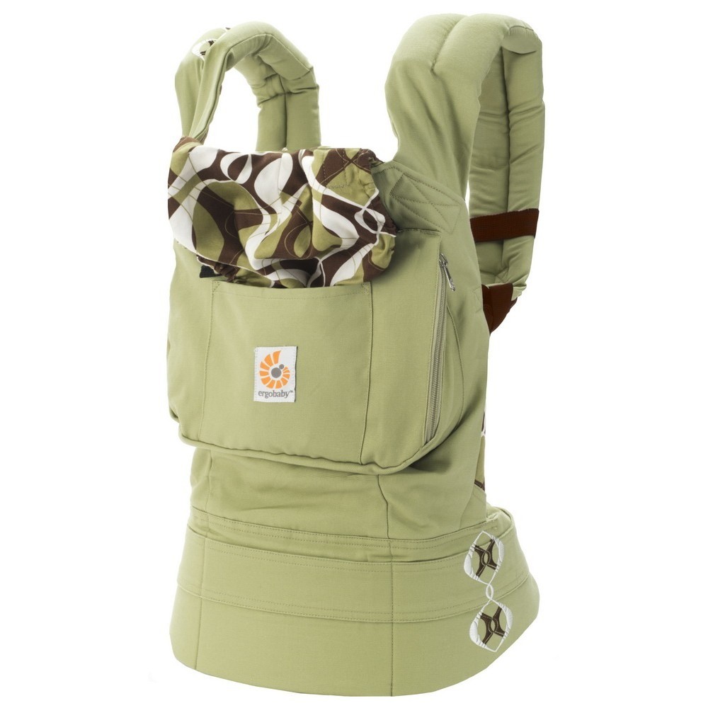 green ergo baby carrier