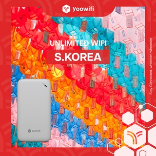 Yoowifi Korea Unlimited data Pocket Wifi hotspot Rental Travel Wifi Mobile hotspot